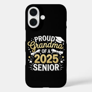 Trotse oma van een afgestudeerde in 2025 afstudere iPhone 16 hoesje