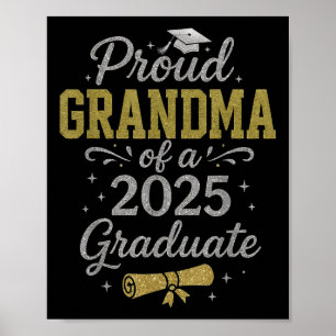Trotse oma van een Afstuderen senior Afstuderen 20 Poster