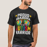 Trotse oma van een autisme warrior-familie