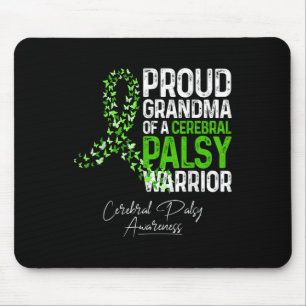 Trotse oma van een Cerebral Palsy Warrior CP Aware Muismat