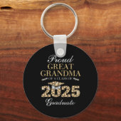 Trotse oma van een CL van 2025 Afstuderen Sleutelhanger (Voorkant)
