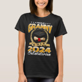 Trotse oma van een salutator van 2024 t-shirt (Voorkant)