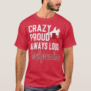 Trotse Oma voor Barrel Racing T-shirt