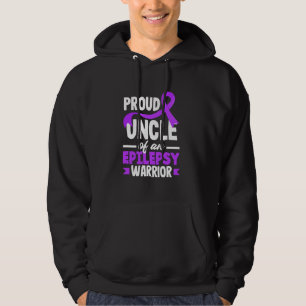 Trotse oom van een epilepsie krijger epilepsie war hoodie
