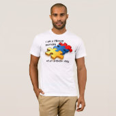 Trotse opa autistisch kind t-shirt (Voorkant volledig)