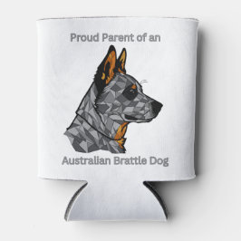 Trotse ouder van een Australische Brattle hond Blikjeskoeler