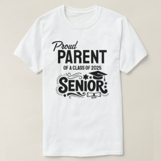 Trotse Ouder van eindexamenklas 2025 T-shirt