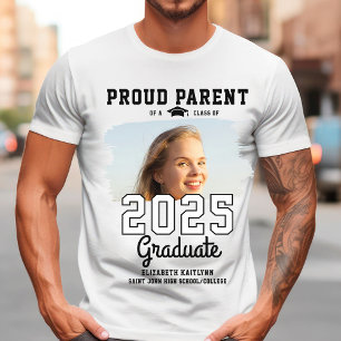 Trotse ouderklas van 2025 Afstuderen Senior T-shirt