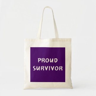Trotse overlevende - canvas tas