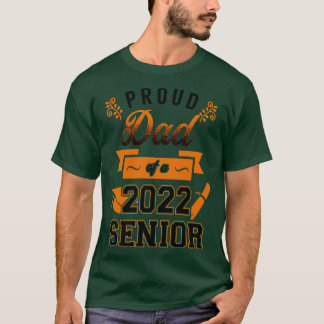 Trotse Pap van een 2022 Senior 1 T-shirt