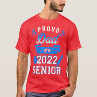 Trotse Pap van een 2022 Senior 8 T-shirt
