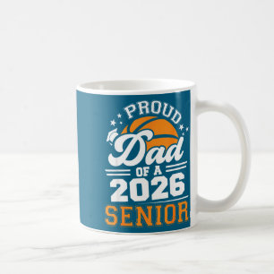 Trotse Papa 2026 Senior Basketbal Grafische Kunst Koffiemok