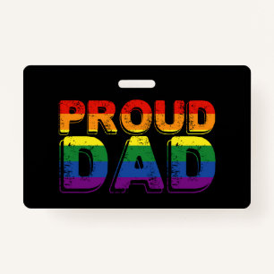 Trotse papa LGBT Ouder Gay Pride Papa Badge