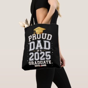 Trotse papa van een afgestudeerde in 2025 Familie  Draagtas