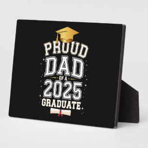 Trotse papa van een afgestudeerde in 2025 Familie Fotoplaat