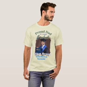Trotse papa van een afgestudeerde in 2026 Trends v T-shirt
