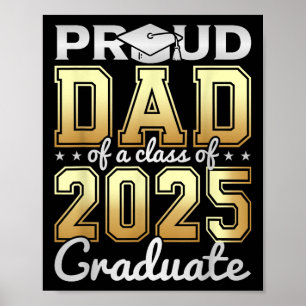 Trotse papa van een CL van 2025 Afstuderen Afstude Poster