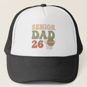 Trotse papa van eindexamenstudent basketbal 2026 trucker pet