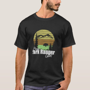 Trotse Park Ranger Tante T-shirt