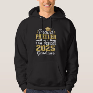 Trotse partner van de 2025 Class Law School Afstud Hoodie