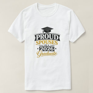 Trotse partners van een afgestudeerde van 2026 t-shirt