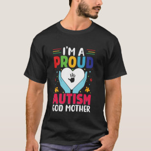 Trotse peetmoeder autistische zoon dochter Autisme T-shirt