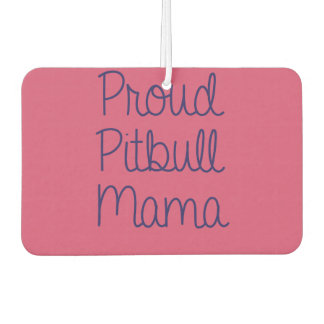 Trotse Pitbull Mama Luchtverfrisser