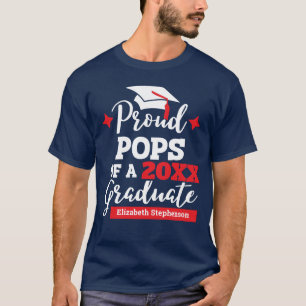 Trotse poppen van de afstuderen familie matching t-shirt
