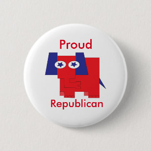 Trotse Republikeinse Button