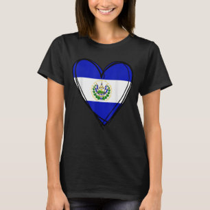 Trotse Salvadoraanse Jongen Mijn Hallo El Salvador T-shirt