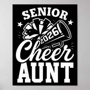 Trotse senior cheer tante 2026 cheerleader tante C Poster