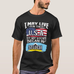 Trotse St Lucia Roots T-shirt