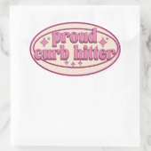 trotse sticker met hitter - curb (Tas)