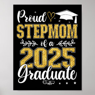 Trotse stiefmoeder van een CL van 2025 Afstuderen Poster