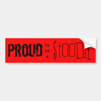 Trotse Stoodie Bumpersticker