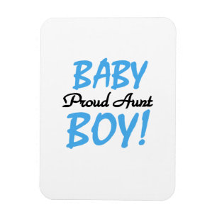 Trotse Tante Baby Boy T-shirts en geschenken Magneet