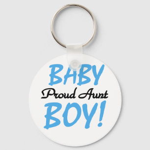 Trotse Tante Baby Jongen Tshirts en Geschenken Sleutelhanger