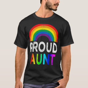 trotse tante lgbt t-shirt