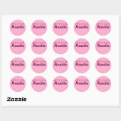 Trotse tante schattige hart stickers (Vel)