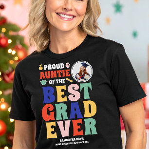 Trotse tante van het beste Afstudeerder ooit foto Tri-Blend Shirt