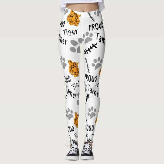 Trotse tijger Tamer Leggings (Voorkant)