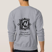 "Trotse Traditie KM" Sweatshirt (Achterkant)
