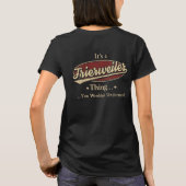 Trotse Trierweiler – Legende voor altijd T-shirt (Achterkant)