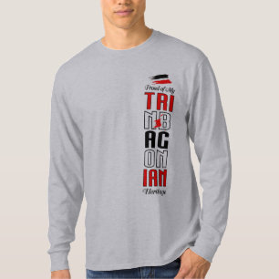 Trotse Trinbagoonse erfgoed T-shirt
