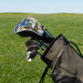 Trotse vader Afstuderen fotocollage Vaderdag Golfheadcover (Insitu)