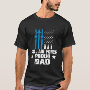 Trotse Vader Amerikaanse Luchtmacht Militaire Vete T-shirt