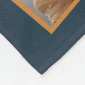 Trotse vader fleece deken (Hoek)