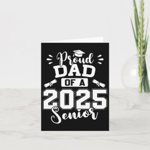 Trotse vader van een 2025 senior Afstuderen CL van Kaart