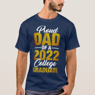Trotse vader van een afgestudeerde Afstuderen Coll T-shirt