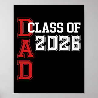 Trotse vader van een afgestudeerde in 2026 Afgestu Poster